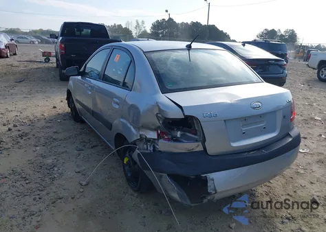 2007 Kia Rio Lx из США, поврежденный, VIN KNADE123976261129